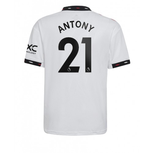 Manchester United Antony #21 Bortedrakt 2022-23 Kortermet Manchester United Antony #21 Bortedrakt 2022-23 Kortermet